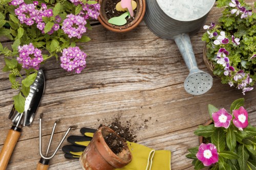 Landscaping equipment maintained for safety in Neasden